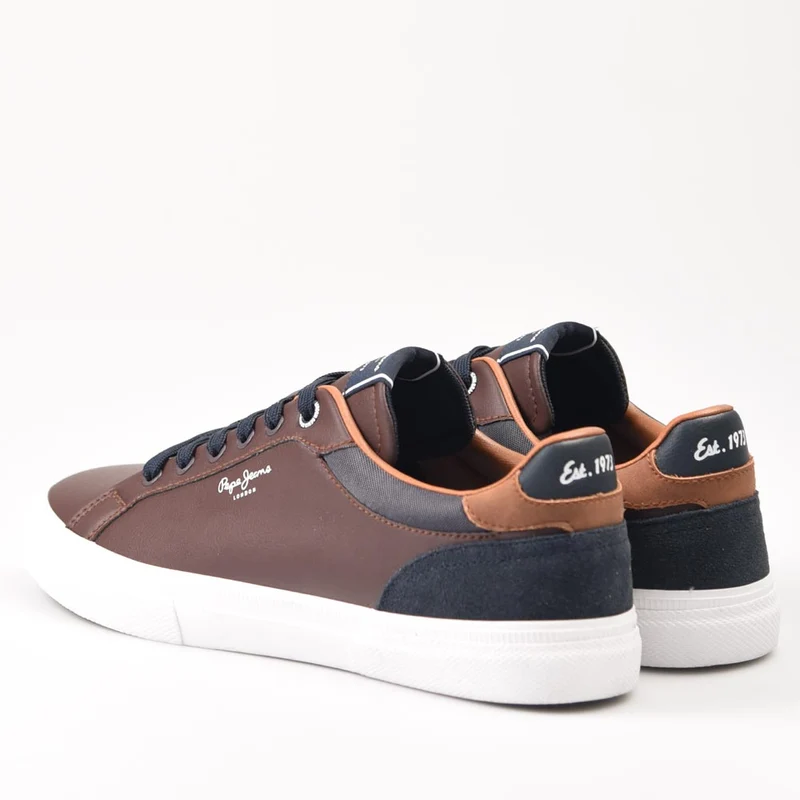 Zapatillas Pepe Jeans Kenton Court 878 Marrón