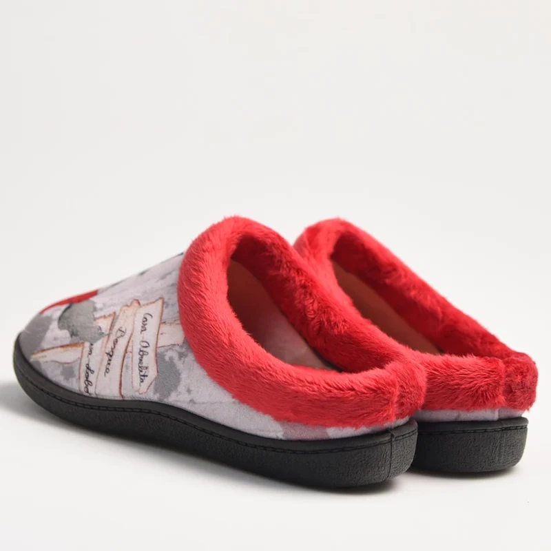 Zapatillas de Casa Plumaflex Lobo 12213 Rojo
