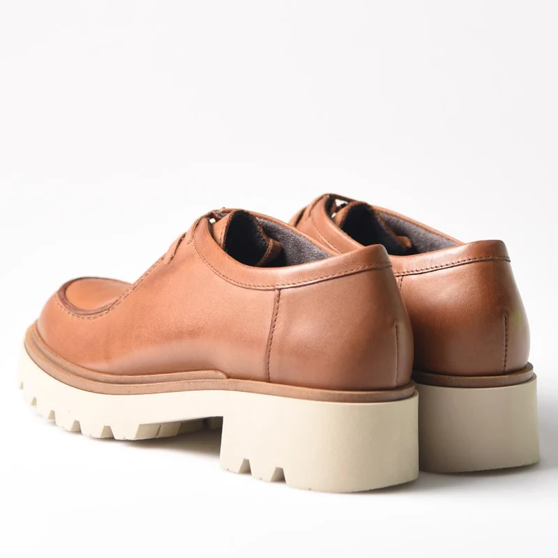 Zapatos Pitillos Wallabee 10104 Cuero
