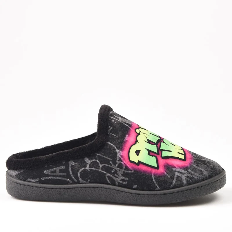 Zapatillas de Casa Plumaflex Prince 12229 Negro