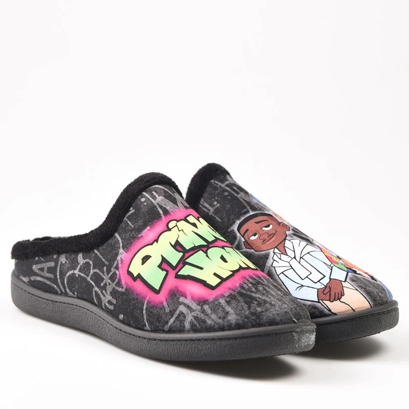 Zapatillas de Casa Plumaflex Prince 12229 Negro
