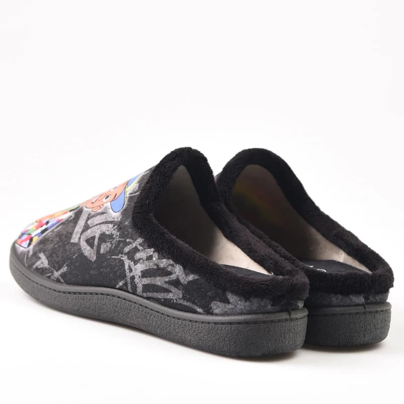 Zapatillas de Casa Plumaflex Prince 12229 Negro