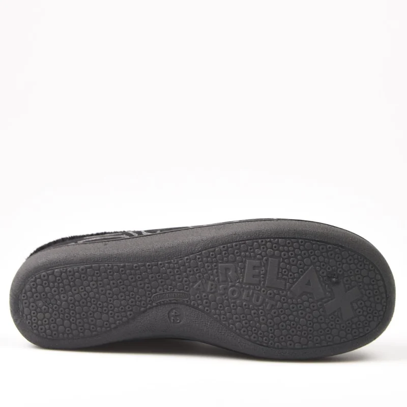 Zapatillas de Casa Plumaflex Prince 12229 Negro
