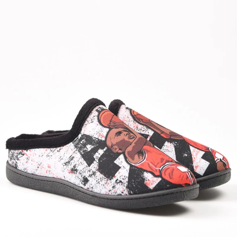 Zapatillas de Casa Plumaflex Basket 12229 Negro