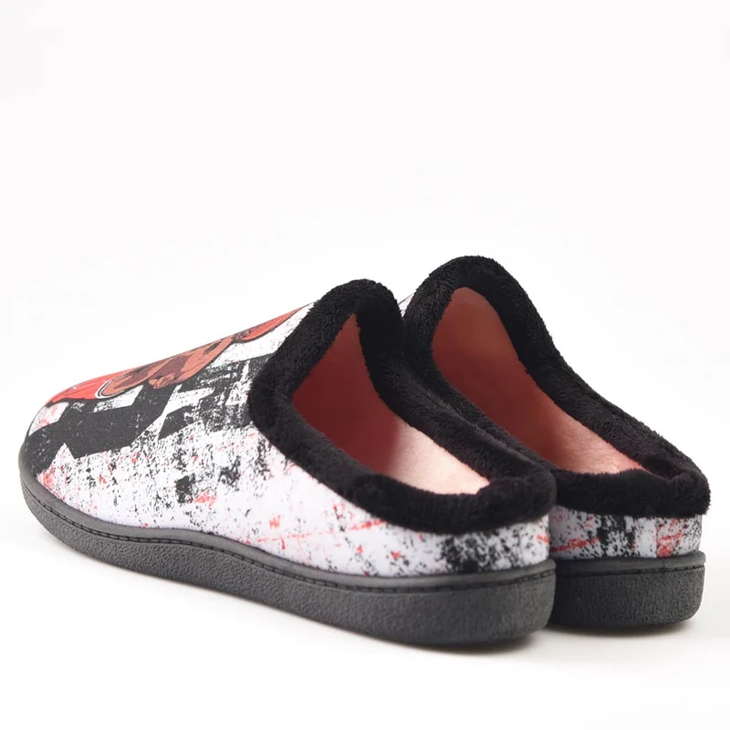 Zapatillas de Casa Plumaflex Basket 12229 Negro