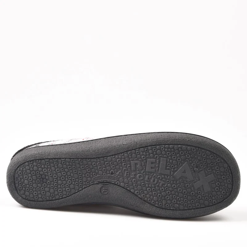 Zapatillas de Casa Plumaflex Basket 12229 Negro