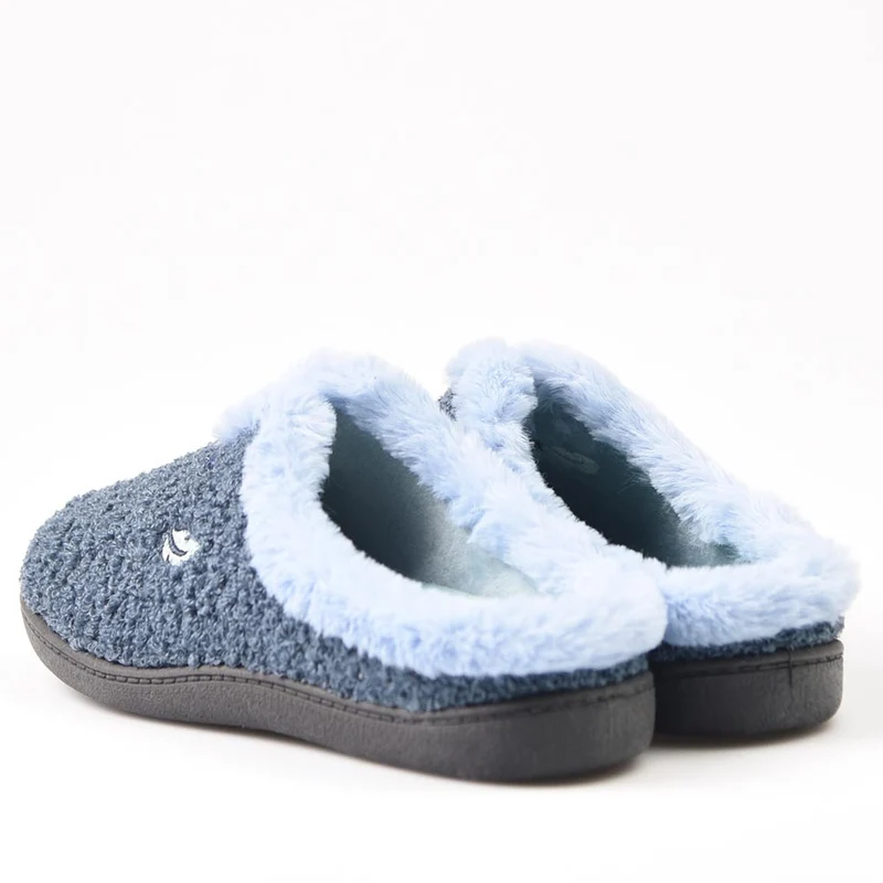 Zapatillas de Casa Plumaflex Borreguito 12029 Azul