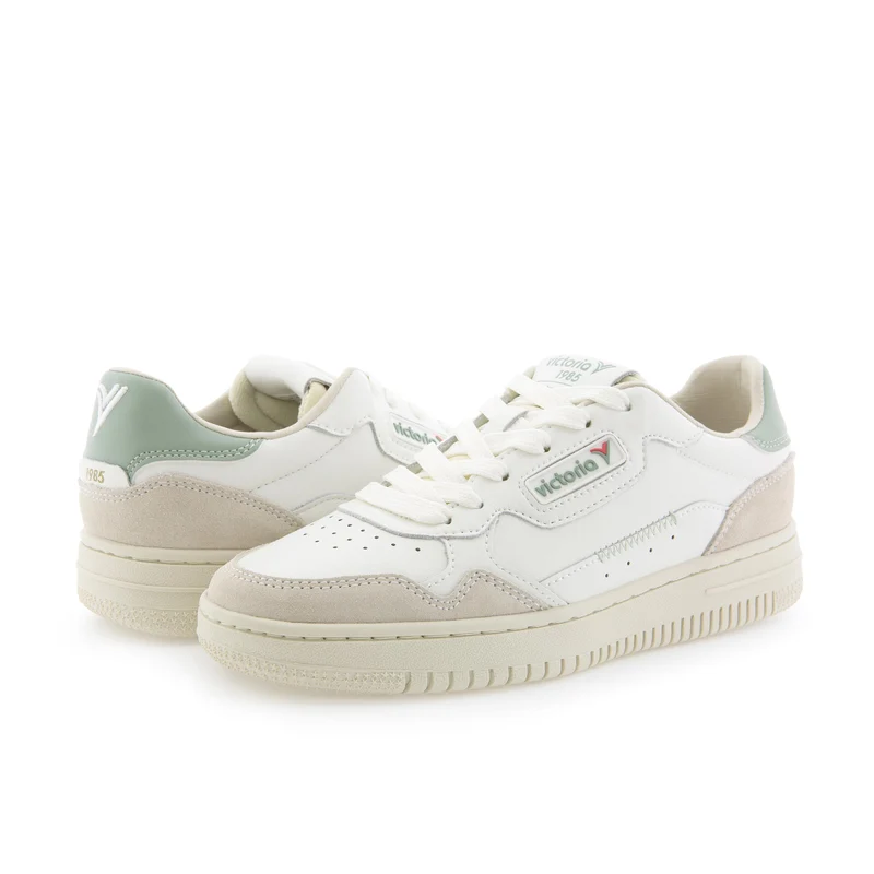 Deportiva blanco/verde 8800109 Victoria