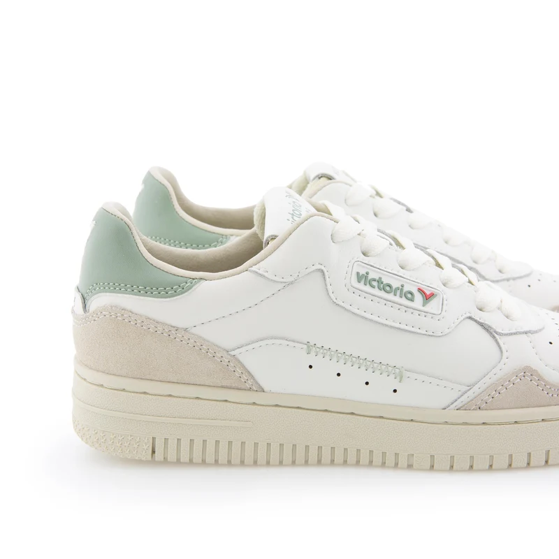 Deportiva blanco/verde 8800109 Victoria