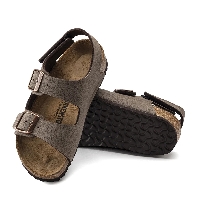 Sandalia nobuk marrón MILANO Birkenstock