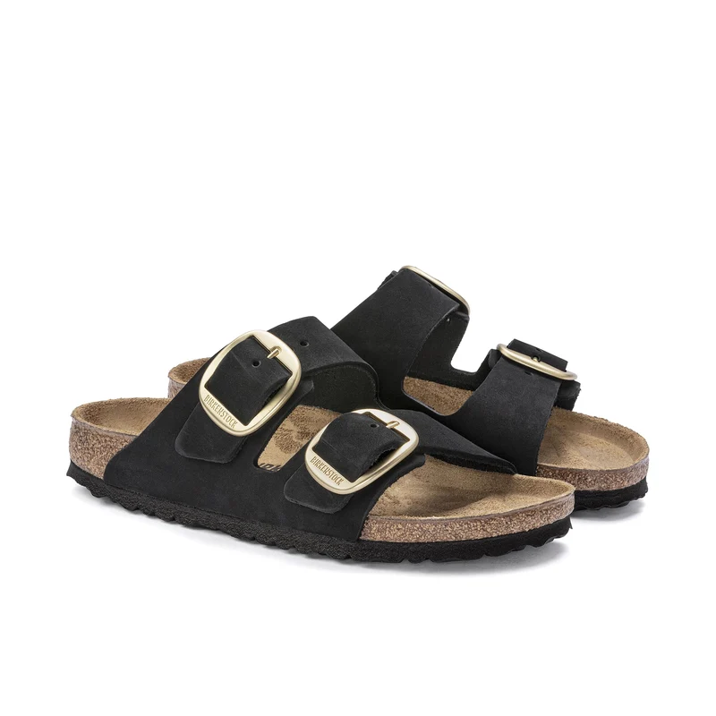 Sandalia nobuk negro ARIZONABIG Birkenstock
