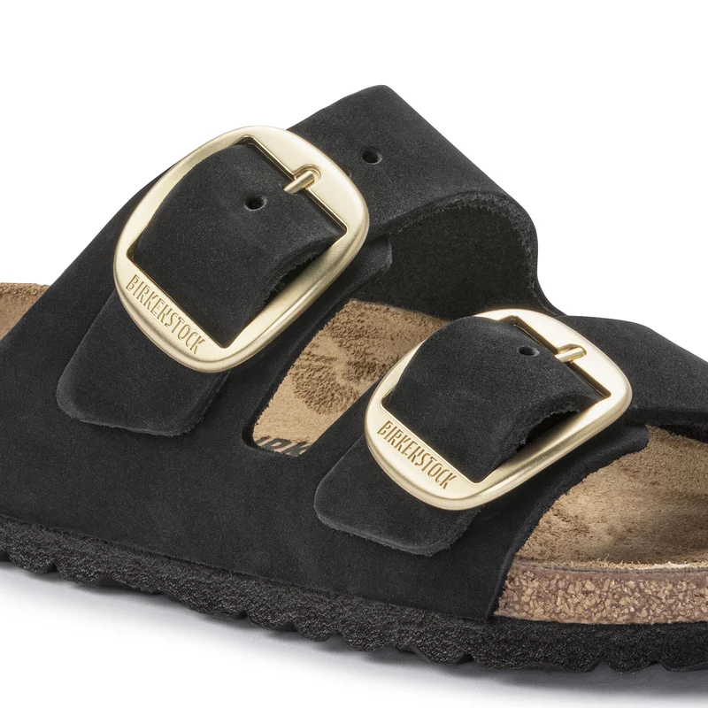 Sandalia nobuk negro ARIZONABIG Birkenstock