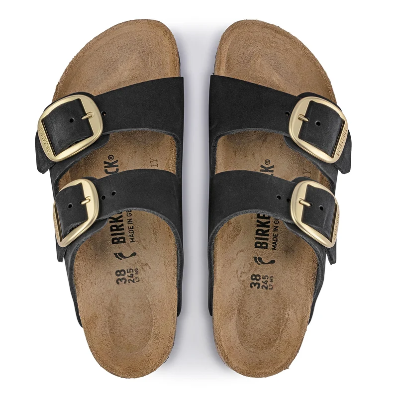 Sandalia nobuk negro ARIZONABIG Birkenstock