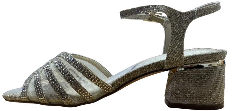 MUJER SANDALIA FIESTA ORO MYRIM