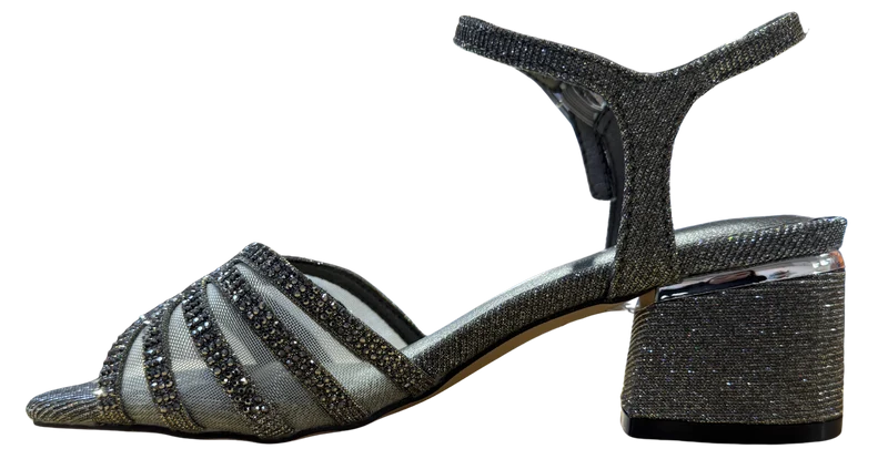 MUJER SANDALIA FIESTA GRIS MYRIM