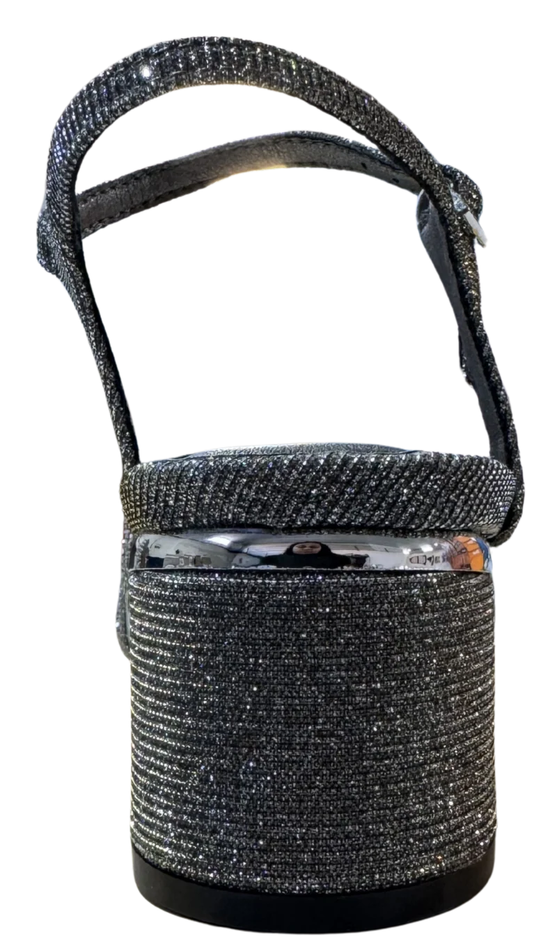 MUJER SANDALIA FIESTA GRIS MYRIM