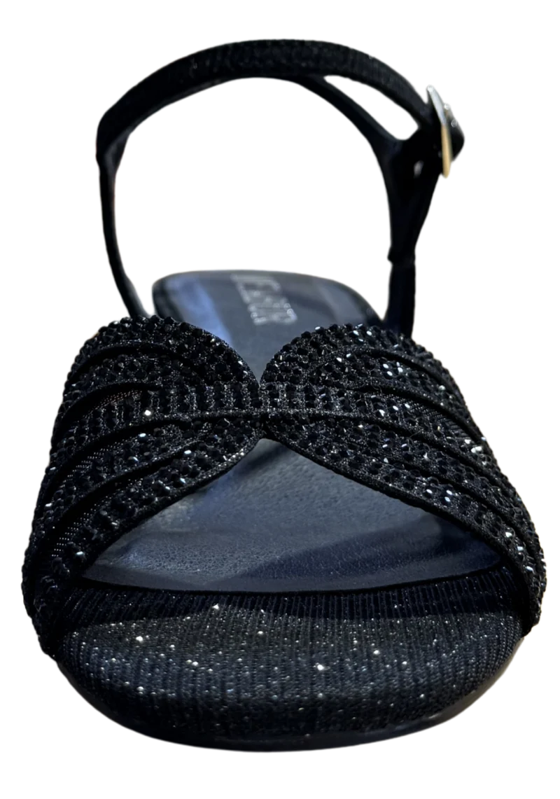 MUJER SANDALIA FIESTA NEGRO MYRIM