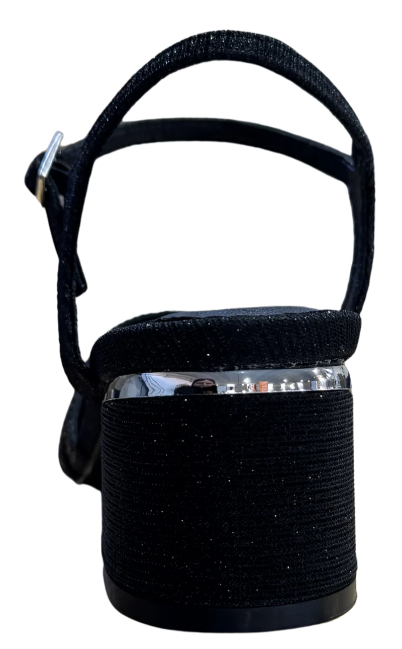 MUJER SANDALIA FIESTA NEGRO MYRIM