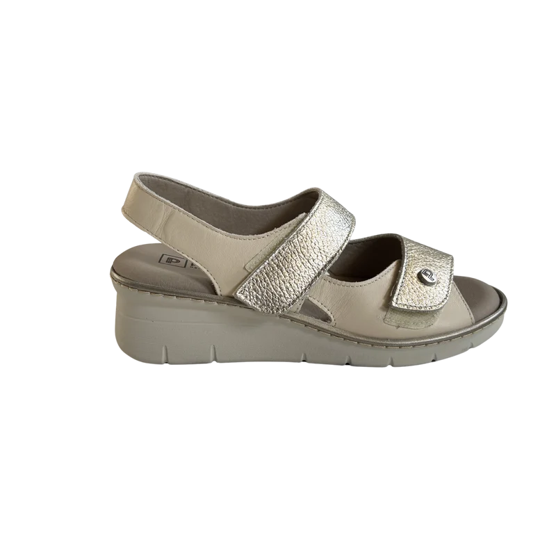 MUJER PITILLOS SANDALIA ALBA CREMA