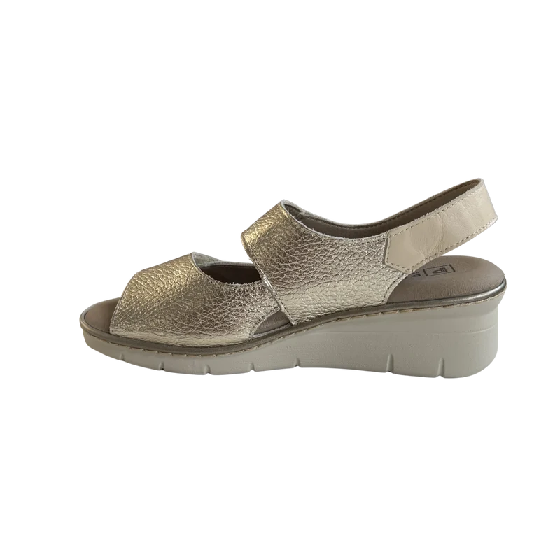 MUJER PITILLOS SANDALIA ALBA CREMA