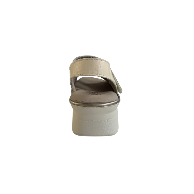 MUJER PITILLOS SANDALIA ALBA CREMA