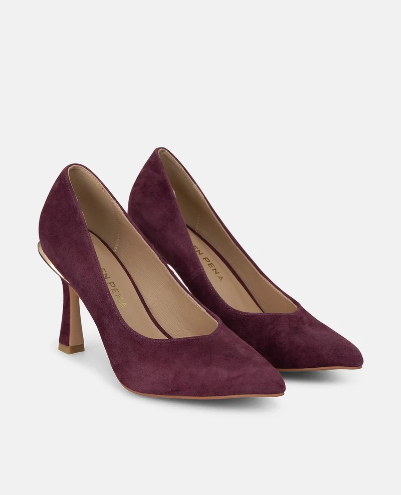 ZAPATO STILETTO DE PIEL