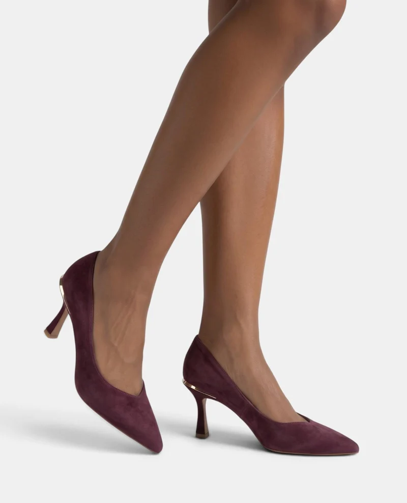 ZAPATO STILETTO DE PIEL