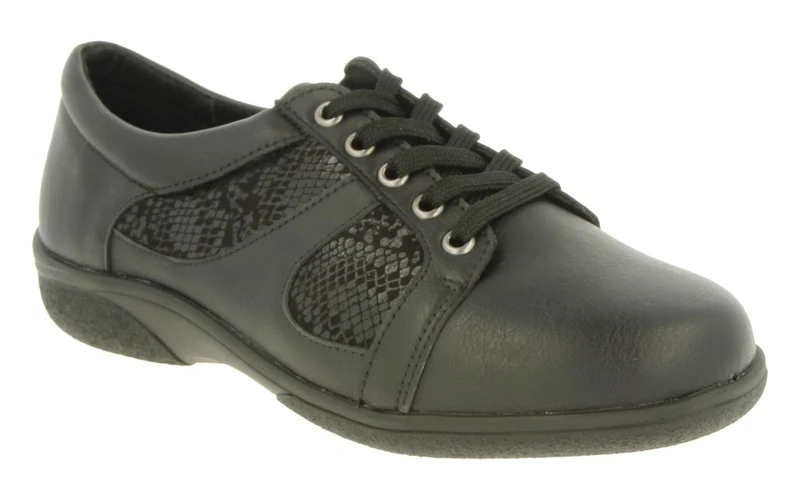 Zapatos DB Jazz con cordones y corte ancho para mujer