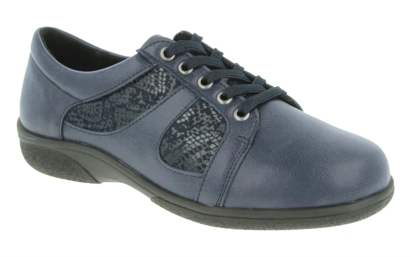 Zapatos DB Jazz con cordones y corte ancho para mujer