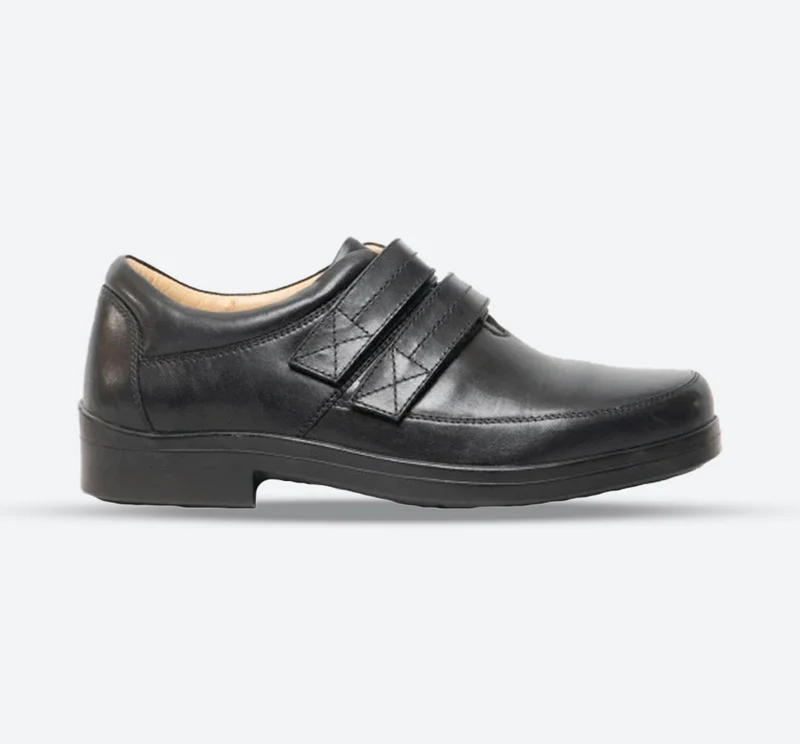 Zapatos Roamers M966A de ajuste ancho para hombre