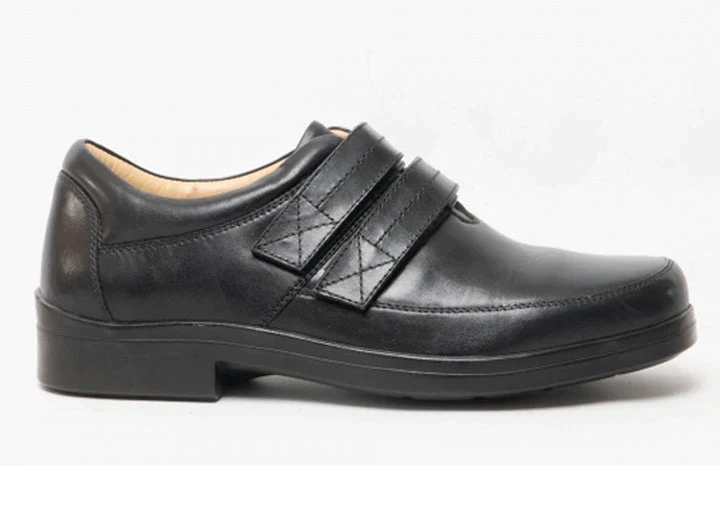 Zapatos Roamers M966A de ajuste ancho para hombre