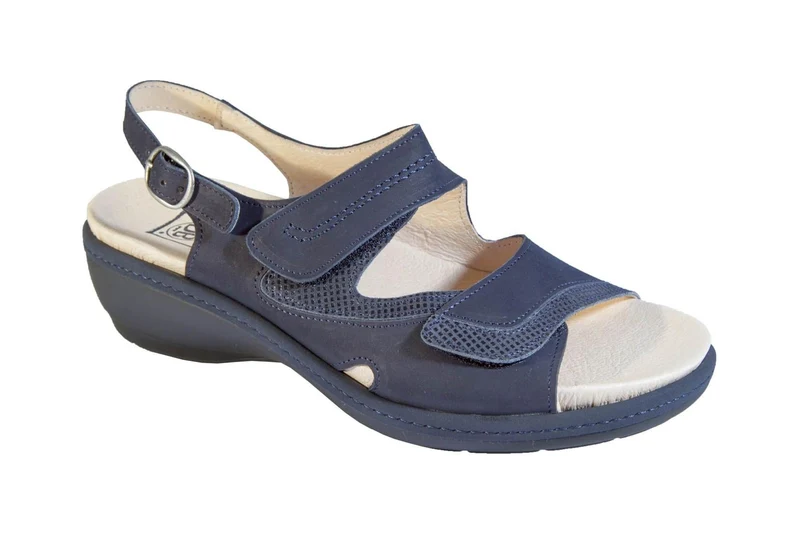 Sandalias DB Georgina de ajuste ancho para mujer