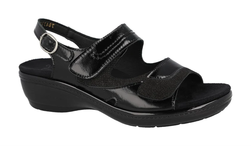 Sandalias DB Georgina de ajuste ancho para mujer