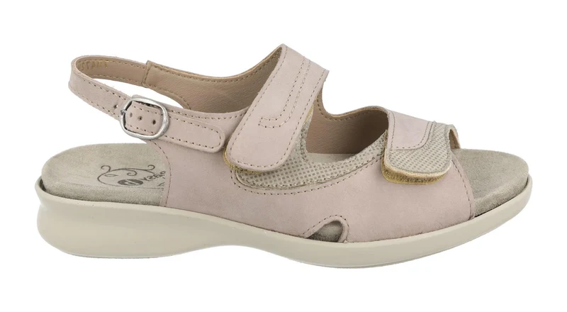 Sandalias DB Georgina de ajuste ancho para mujer