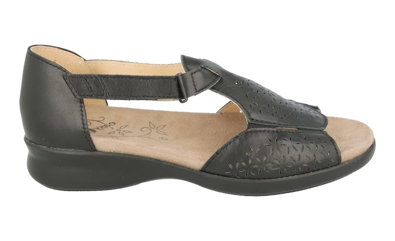 Sandalias DB Halford de ajuste ancho para mujer