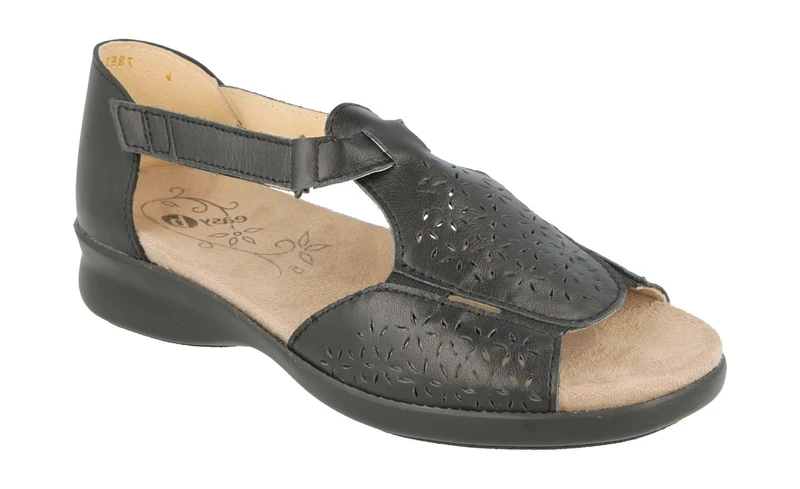 Sandalias DB Halford de ajuste ancho para mujer