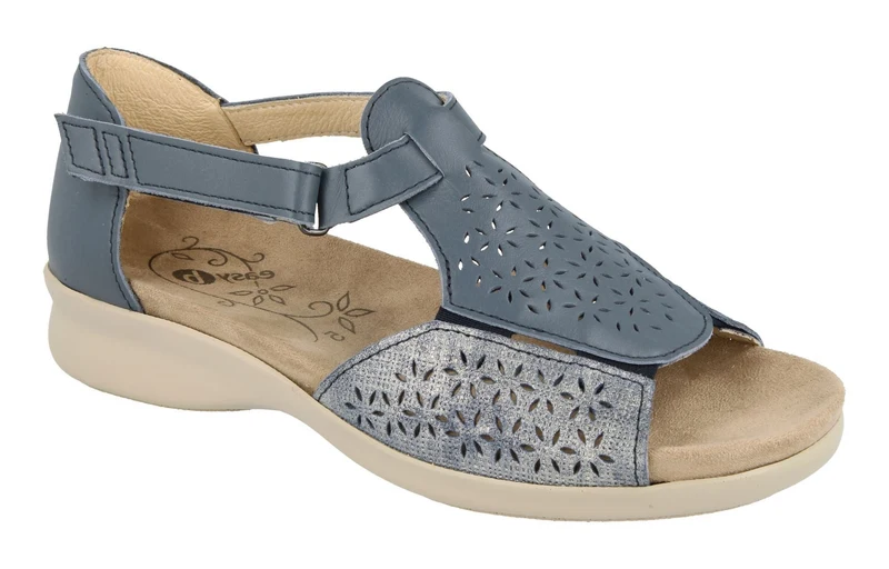 Sandalias DB Halford de ajuste ancho para mujer