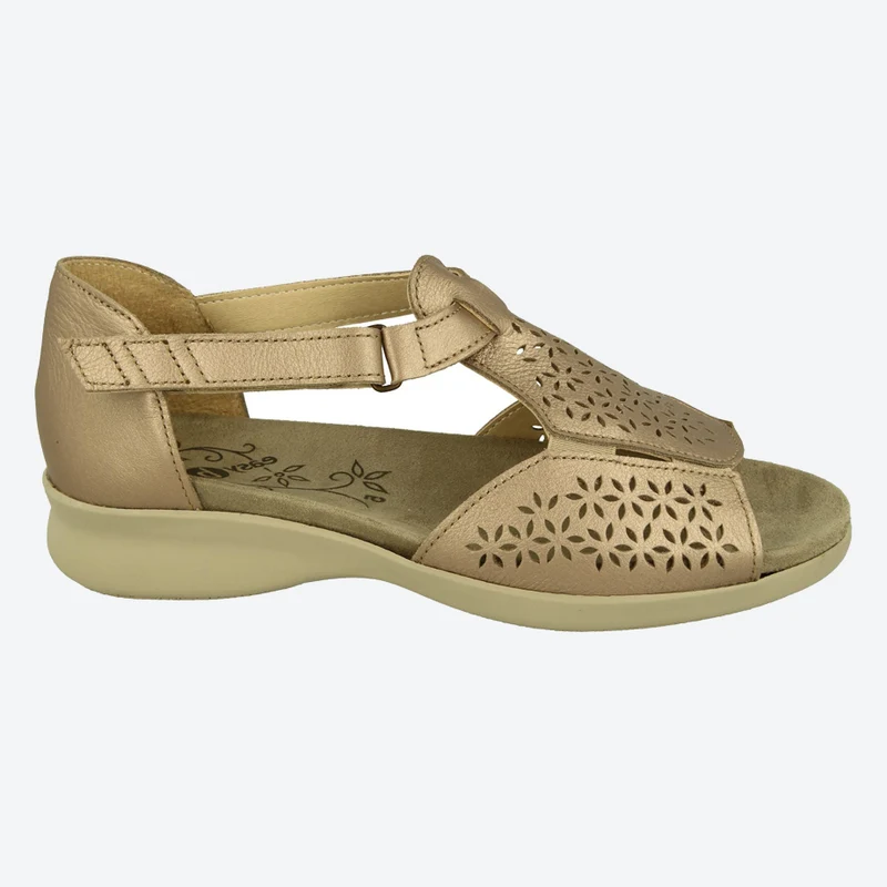 Sandalias DB Halford de ajuste ancho para mujer