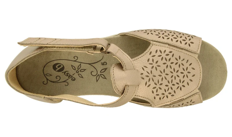 Sandalias DB Halford de ajuste ancho para mujer