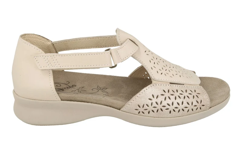 Sandalias DB Halford de ajuste ancho para mujer