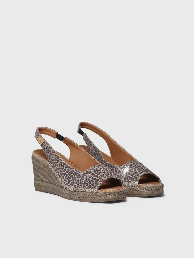 Alpargatas de mujer en animal print | FLAVIA-LE