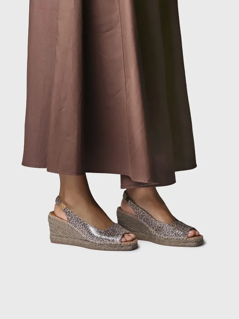 Alpargatas de mujer en animal print | FLAVIA-LE