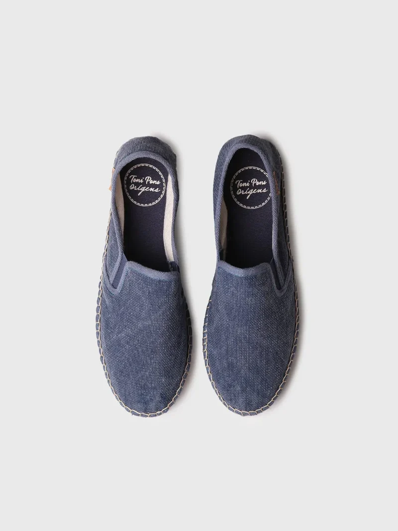 Alpargatas de mujer con detalle multicolor en yute | FIORELLA