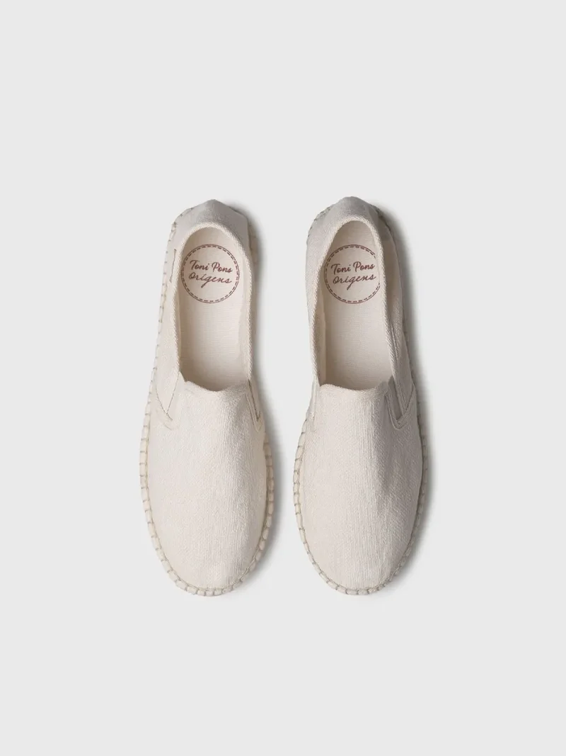 Alpargatas de mujer con detalle multicolor en yute | FIORELLA