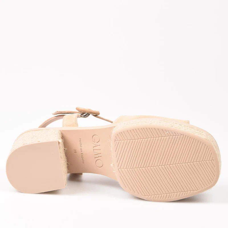 Sandalias de Esparto Gaimo Prinia Pesca Baby Silk Camello