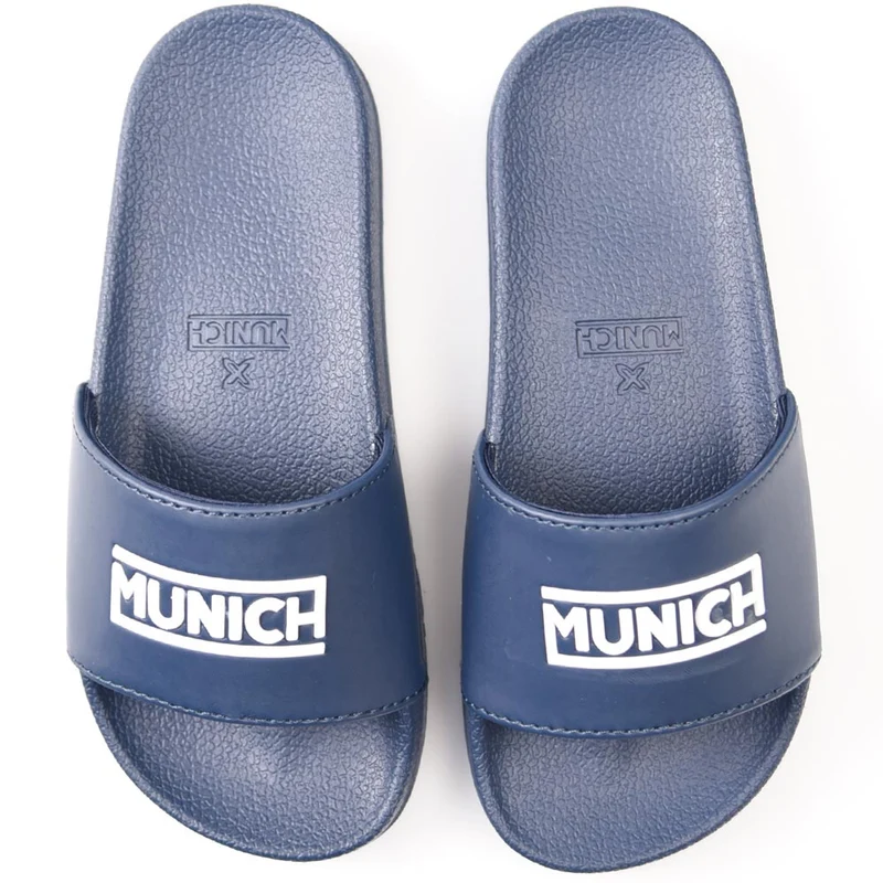 Chanclas Munich Flat Slider Kid 01 8838001 Azul