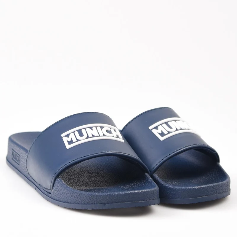 Chanclas Munich Flat Slider Kid 01 8838001 Azul
