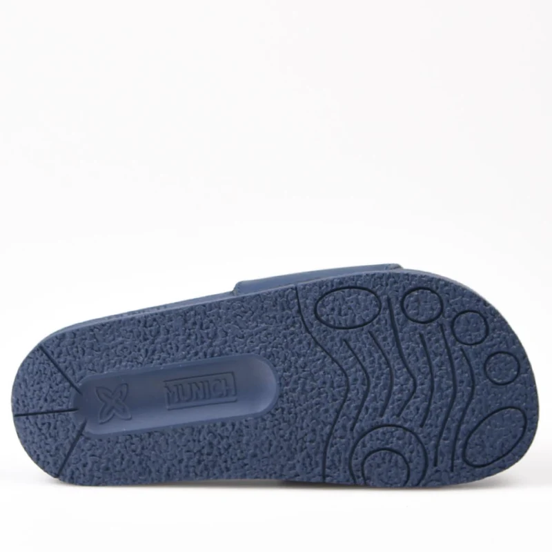 Chanclas Munich Flat Slider Kid 01 8838001 Azul