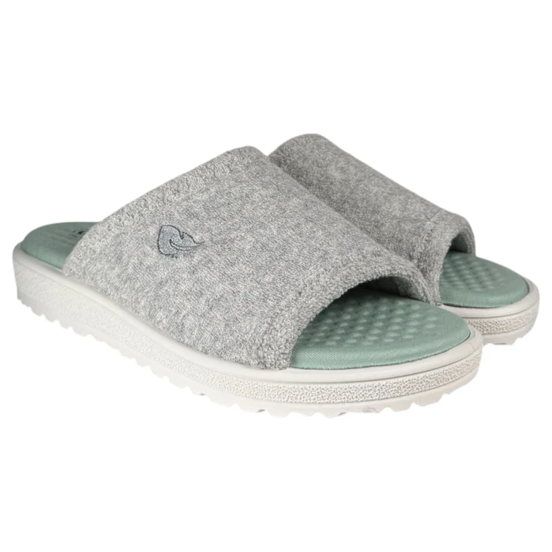 Zapatillas de Casa Plumaflex Pinki Rizo 80010 Gris