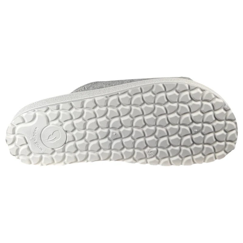 Zapatillas de Casa Plumaflex Pinki Rizo 80010 Gris